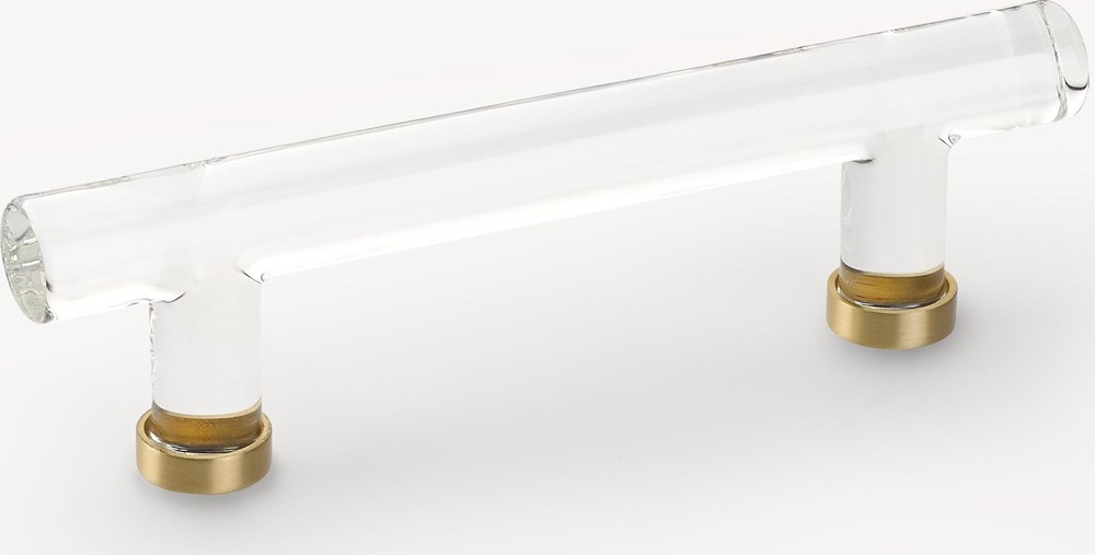 Emtek 86724 4-Inch Modern Cabinet Bar Pull in Brushed Nickel