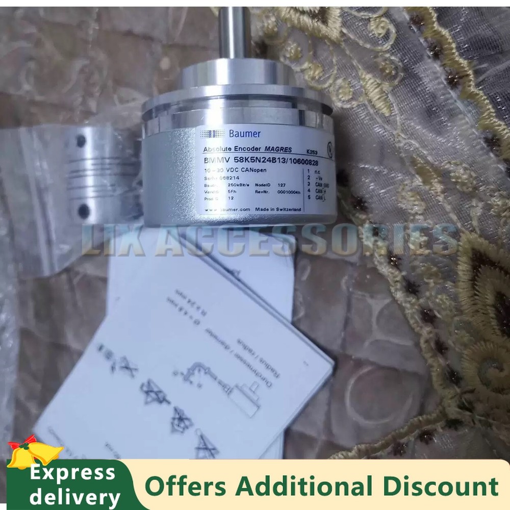 1pcs NEW BMMV58K5G24C12/13H05/1000 Absolute Encoder via FedEx or DHL