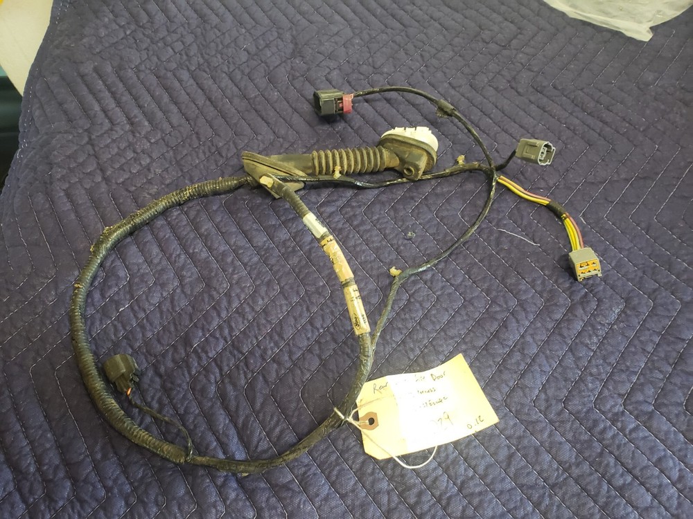 2001-2007 Ford Escape Left Rear Driver Side Power Door Wire Harness OEM