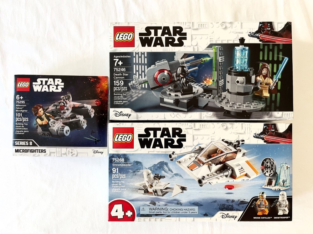 LEGO Star Wars 3 sealed sets 75246 75268 75295 brand new