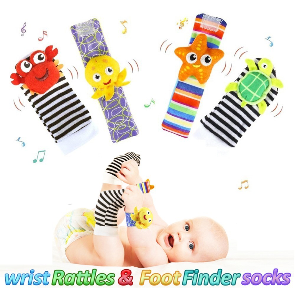 Baby Rattles Toys for 0-12 Month, Infant Girl Boy Toys for Babies 3-6 Months