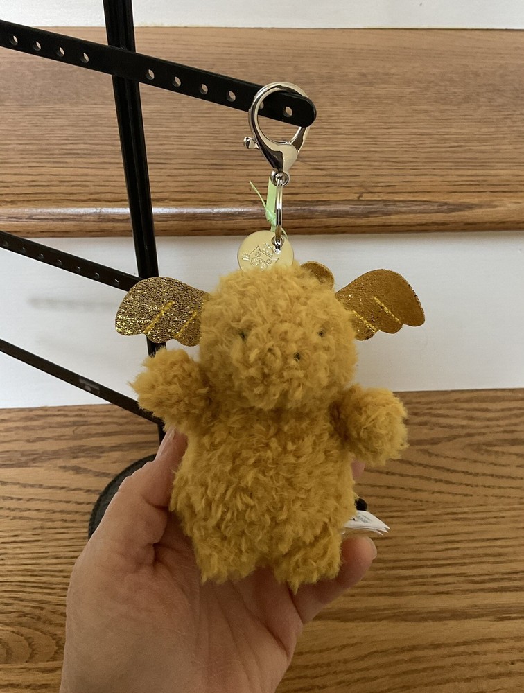Jellycat Little Dragon Bag Charm Soft Plush NWT, Authentic, Adorable
