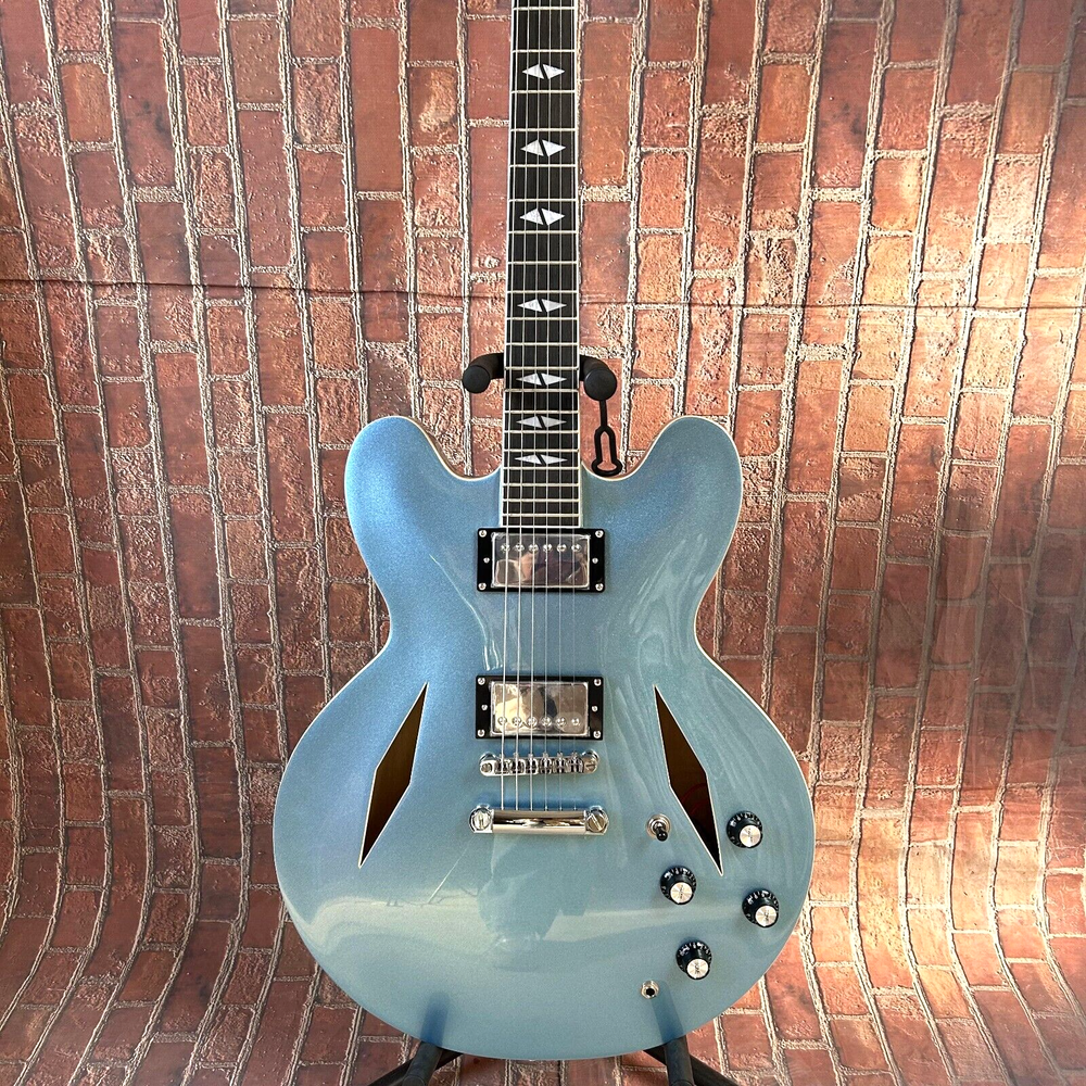 Dave Grohl Signature DG-335 Metal Blue Electric Guitar American warehouse
