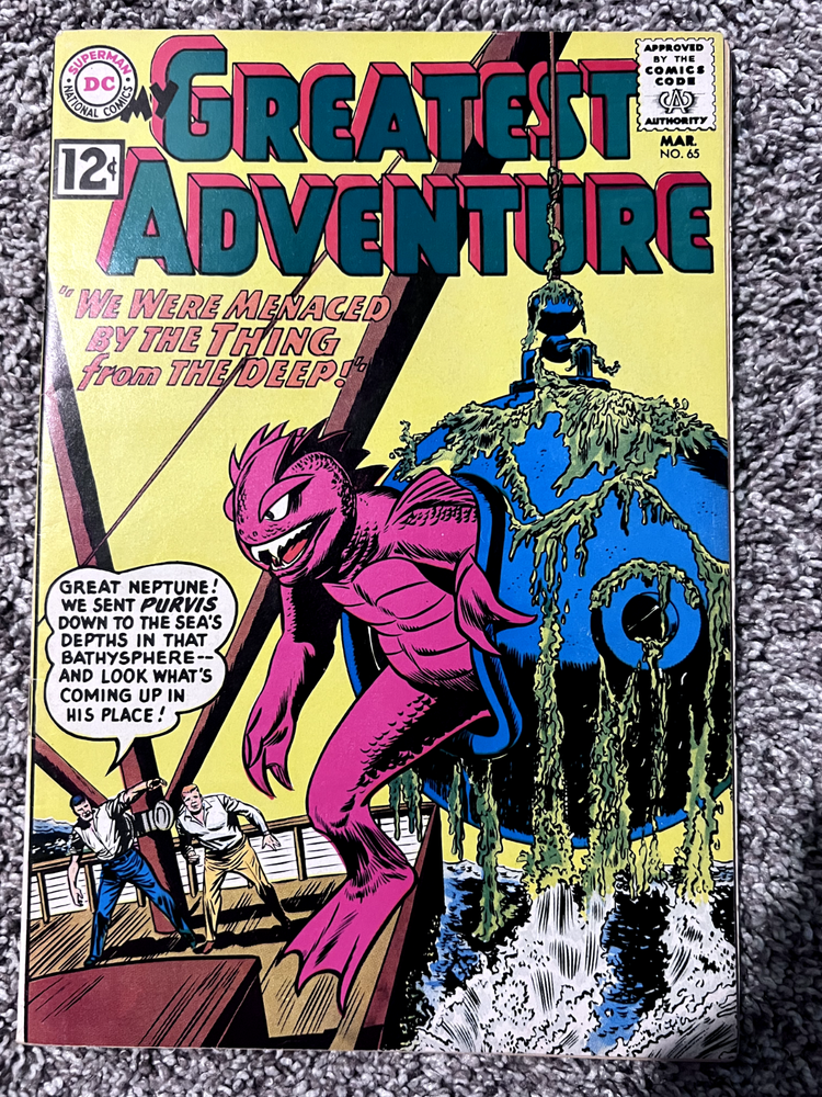 My Greatest Adventure #65 VG/F We Were Menaced By The Thing From The Deep