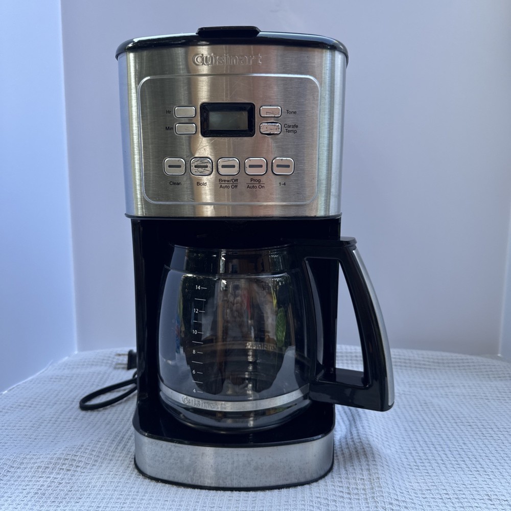 Cuisinart CBC-6400PC 14-Cup Programmable Stainless Steel Coffeemaker with Carafe