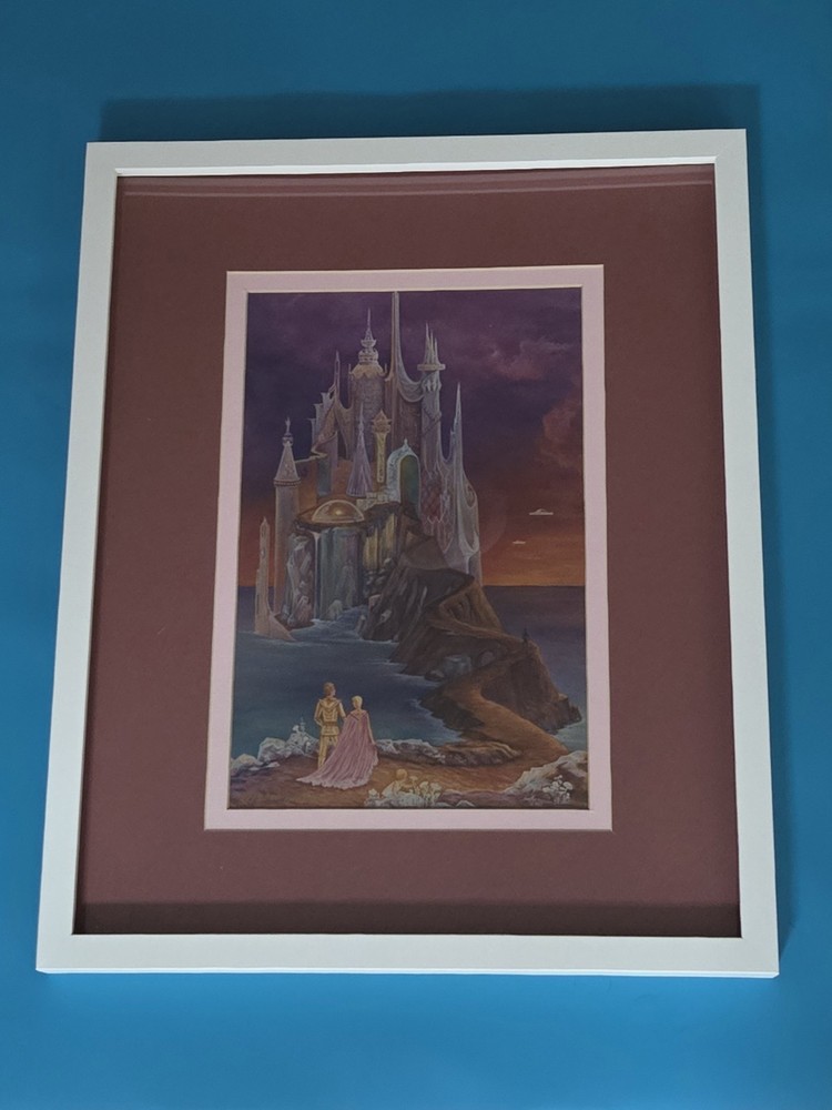 🏰 “City of Light” – Signed Limited Edition Fantasy Print