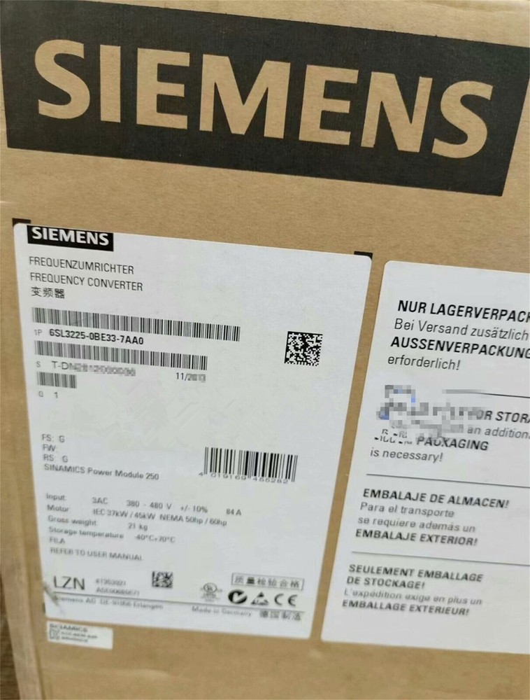 1PC Siemens 6SL3225-0BE33-7AA0 6SL3 225-0BE33-7AA0 New In Box Expedited Shipping