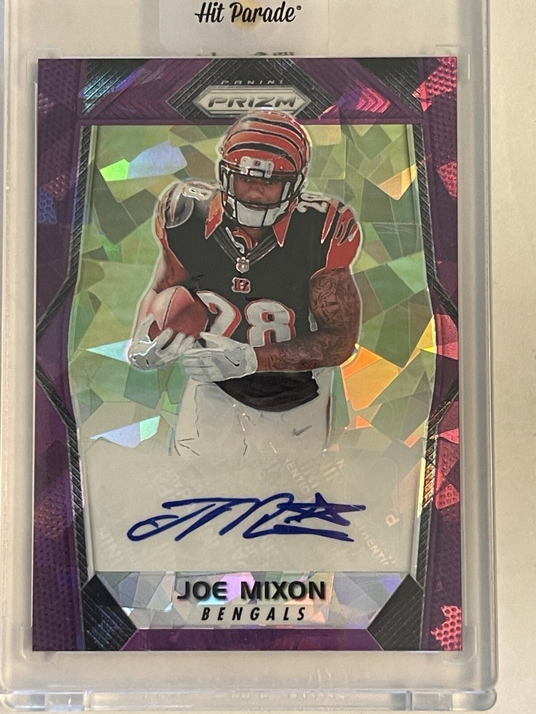 2017 Panini Prizm Purple Crystals #261 Joe Mixon RC Bengals /75