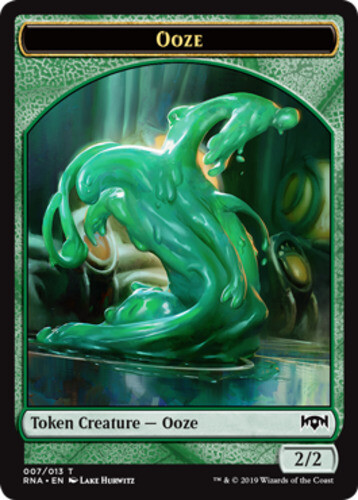 Ooze Token x4 - Ravnica Allegiance - NM-Mint, English - Ravnica Allegiance