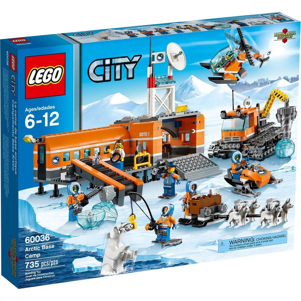 LEGO City Arctic Base Camp Adventure Set 60036 for Kids