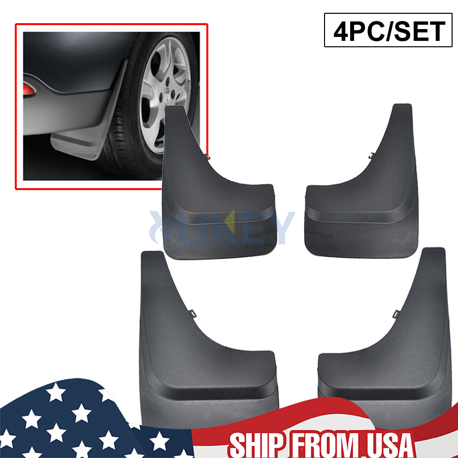 Car Accessories Universal Front Rear Mud Flap Flaps Splash Guard Mudguards,Black