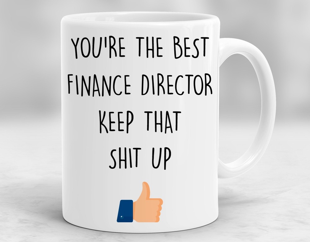 Finance Director Gift Mug – Perfect Present for Finance Pros  