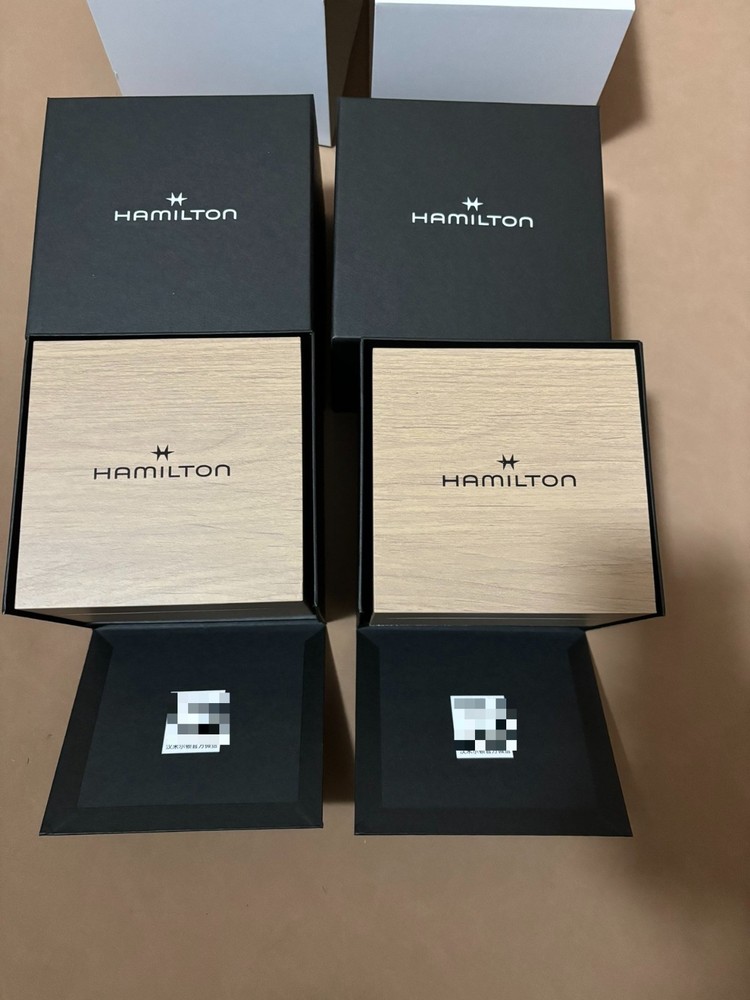 Hamilton Watch Box Set – 100% Authentic, Brand New Boutique Packaging