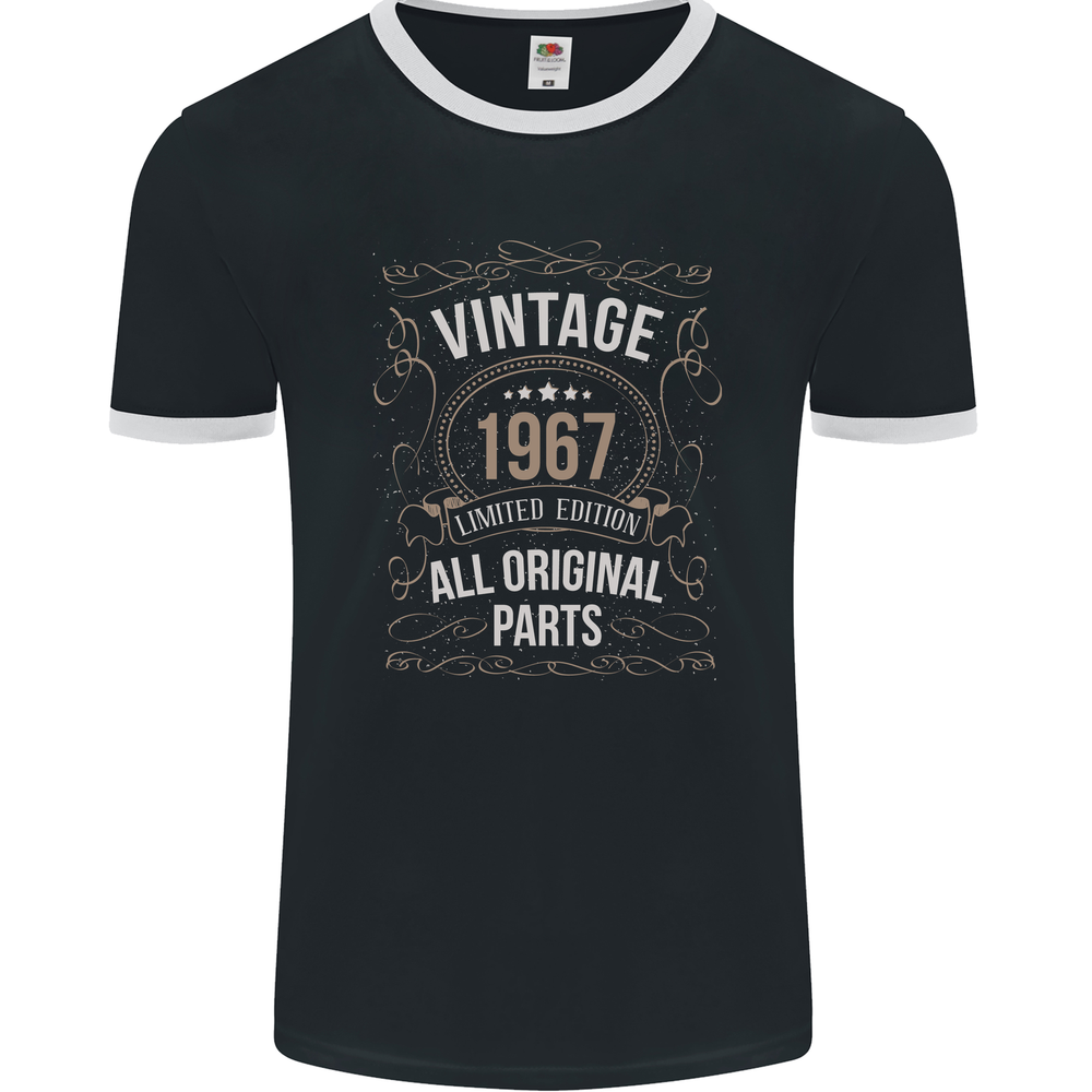 58th Birthday Limited Edition 1967 Mens Ringer T-Shirt FotL