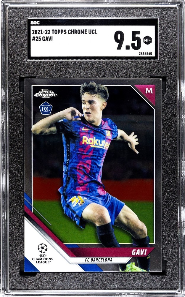 2021-22 Topps Chrome UCL - Gavi #25 (RC)