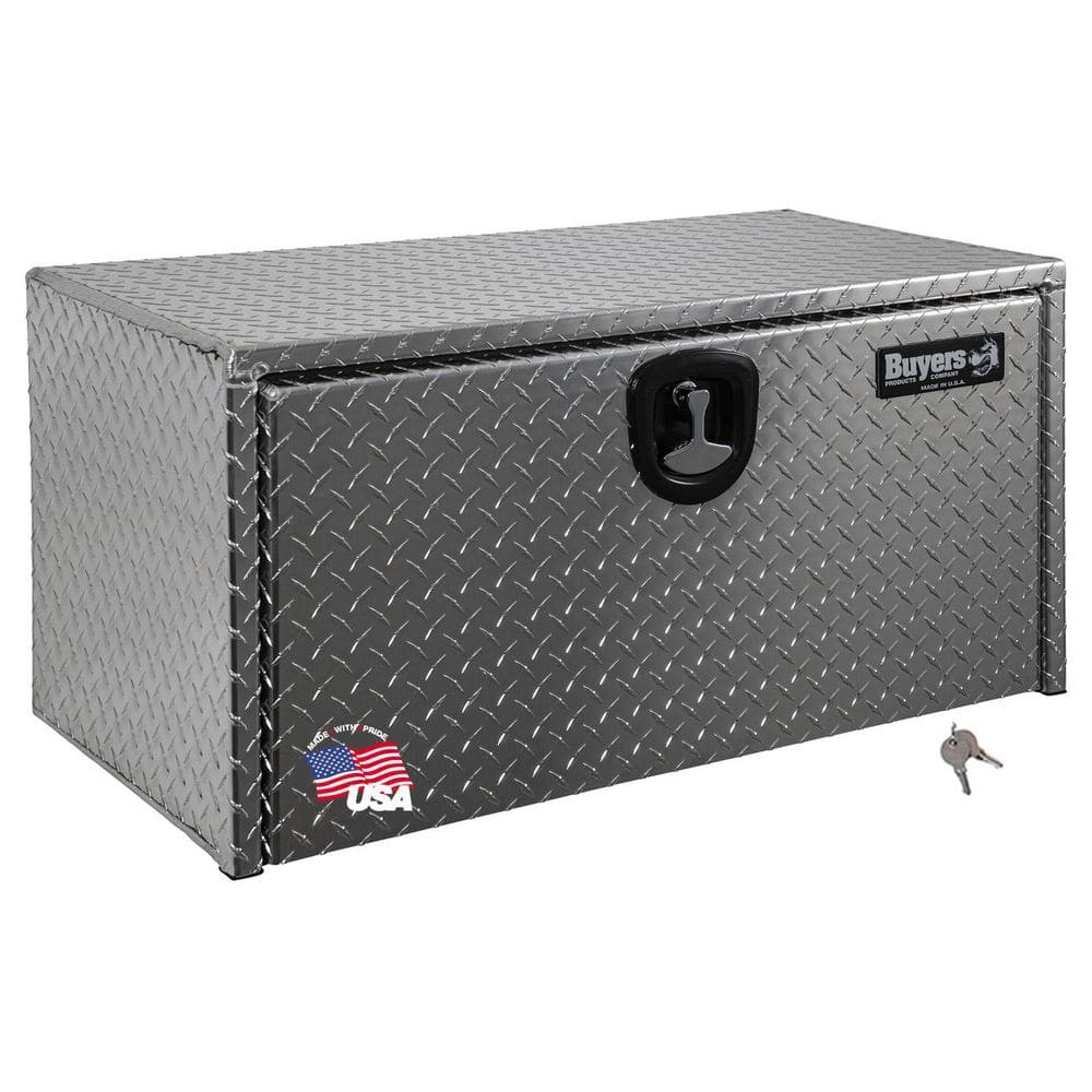 14x12x30 Diamond Plate Aluminum Underbody Truck Tool Box