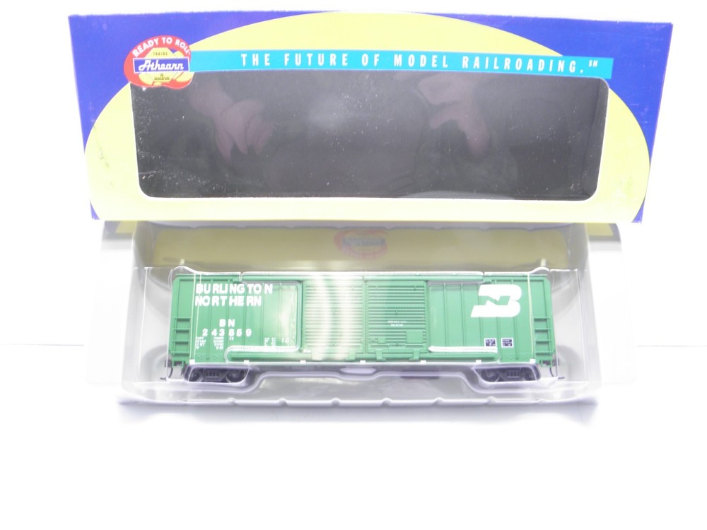 Athearn Ready To Roll  50'D/Door Boxcar Burlington Northern -Bn #243859 Ho Scale