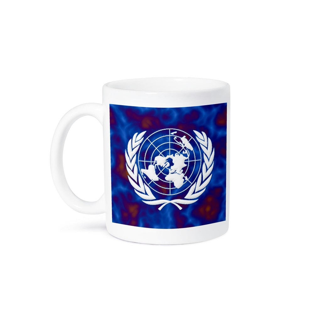 3dRose United Nations Flag Coffee Mug