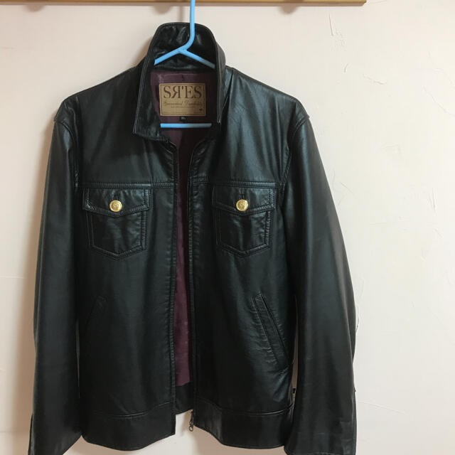 SRS Genuine Leather Jacket in XL - Premium Biker Style
