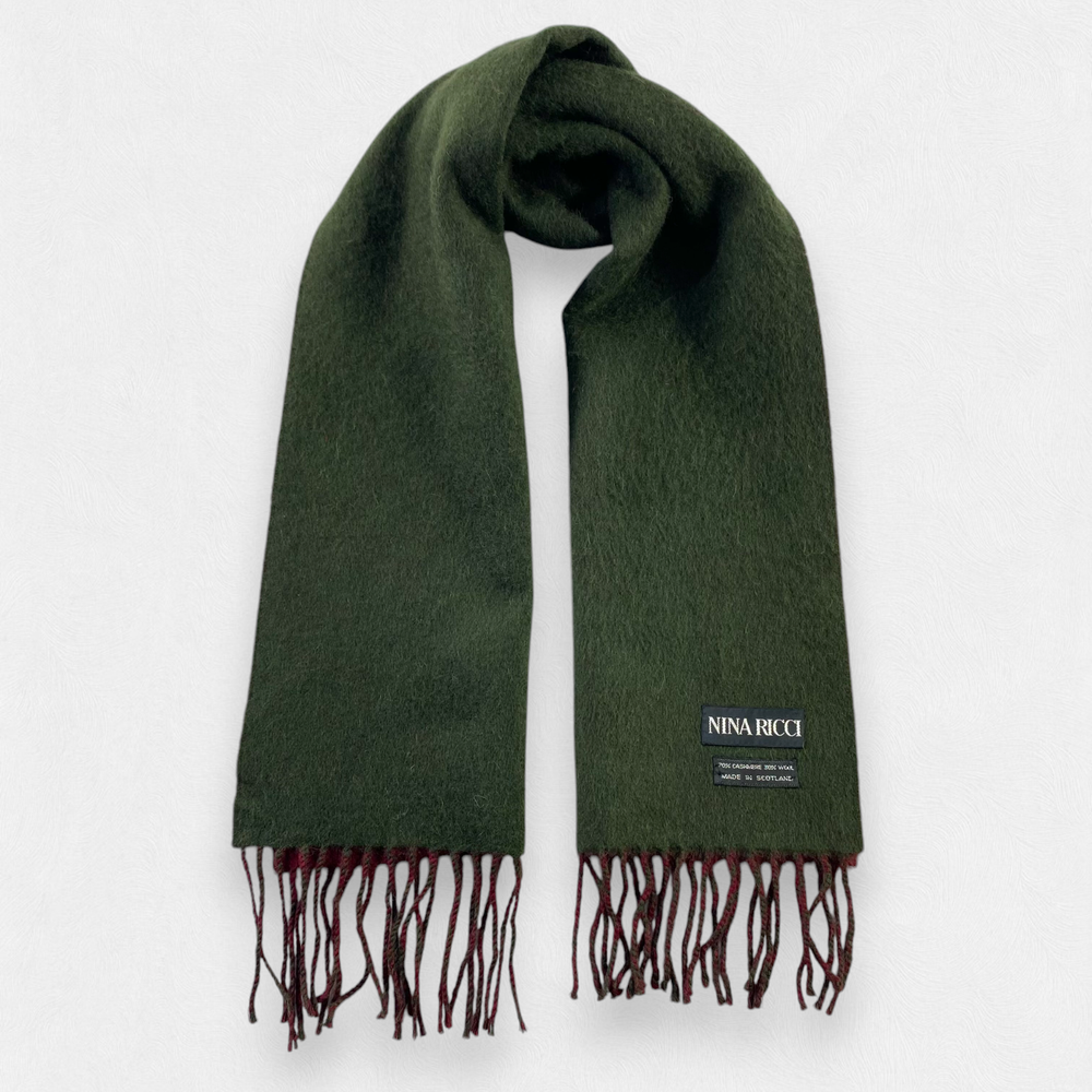 Nina Ricci Cashmere Winter Scarf Muffler for Women