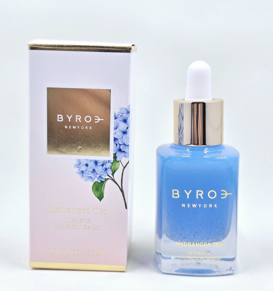BYROE New York HYDRANGEA TEA Hydrating Serum 30mL NIB