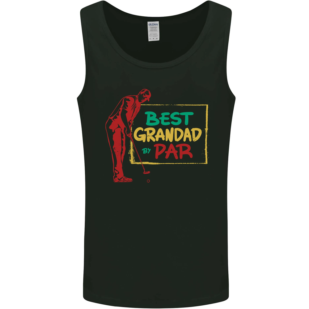 Grandparents Day Best Grandad By Par Mens Vest Tank Top
