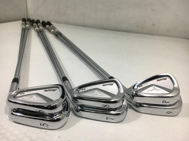 MIZUNO MP-66 Iron Set 5-9+PW KBS Tour Steel R Flex 6pc RH Golf Clubs Japan