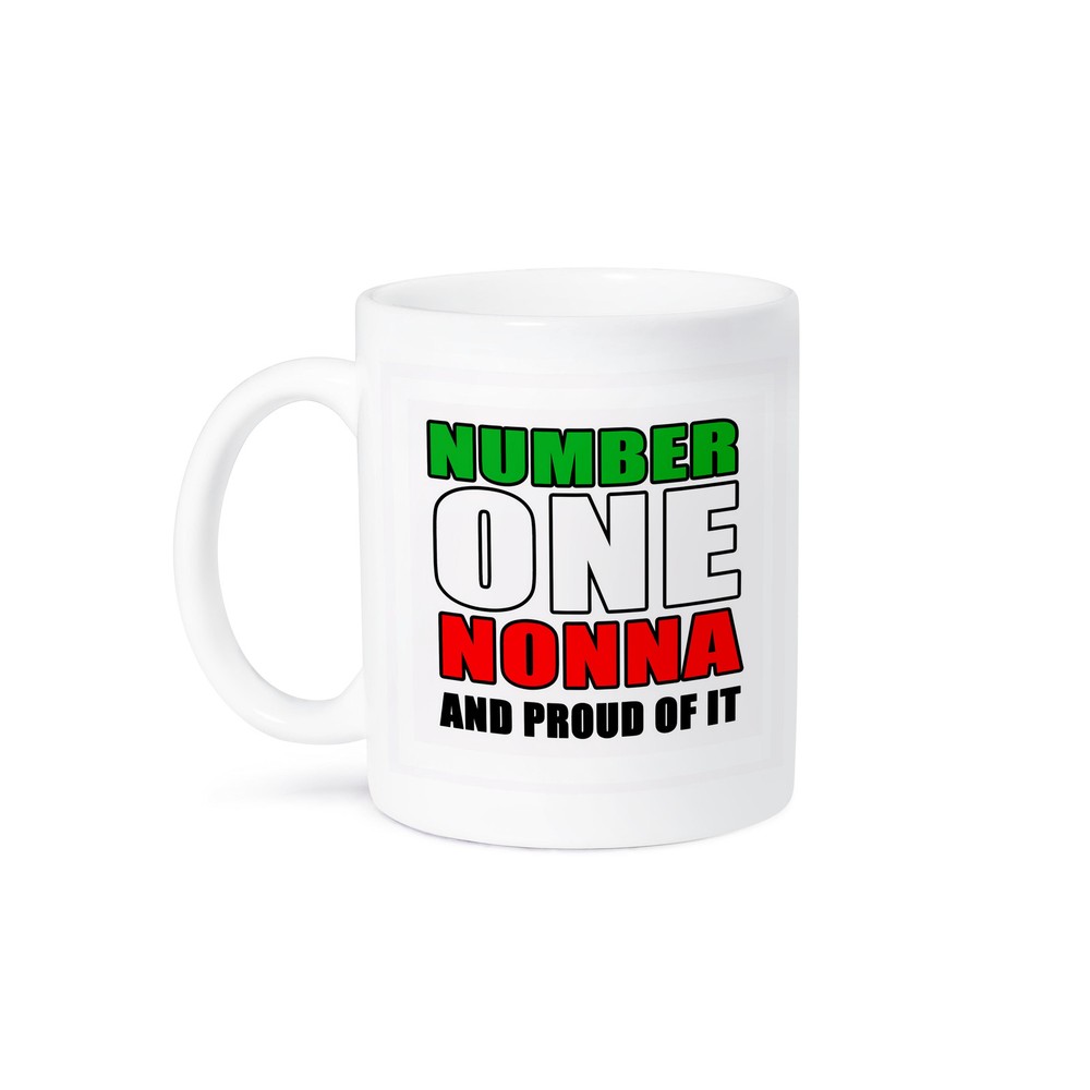 3DRose Italian Flag Mug for the Proud Nonna No. 1