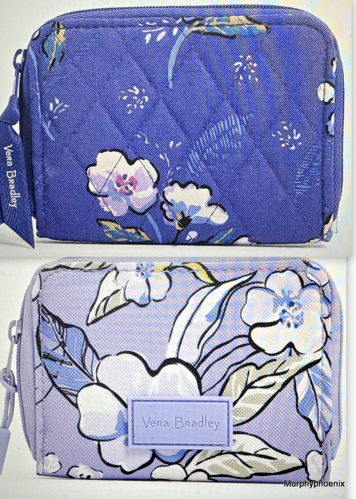 Vera Bradley RFID Small Zip Around Wallet Choose One NWT MSRP $55 (39331)