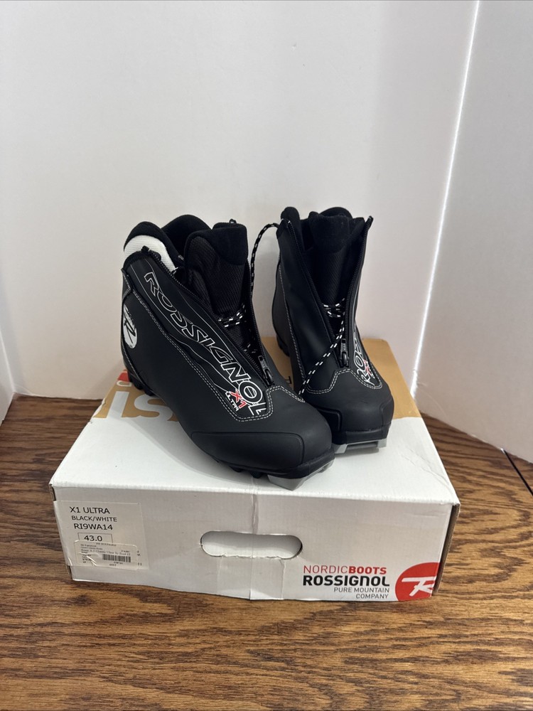 Rossignol X1 Ultra Nordic Cross Country Ski Boots Sz 43 US Men’s 10 Women’s 12
