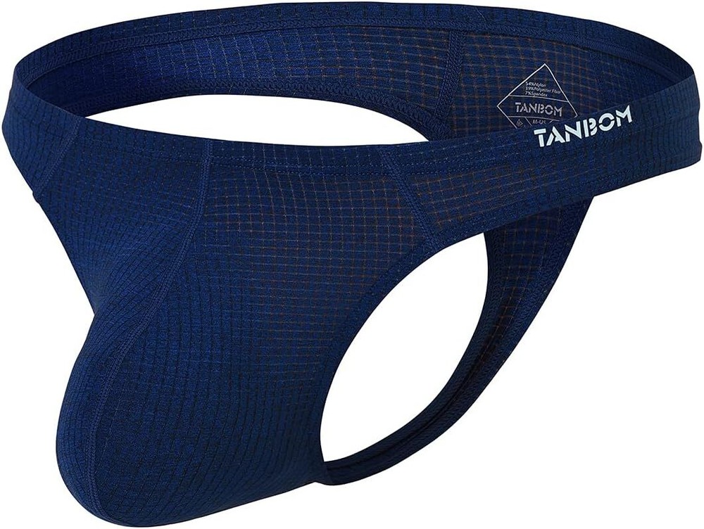 Men's Underwear T-Back Breath Soft G-String Briefs Sexy Comfort Fit Nylon Thong