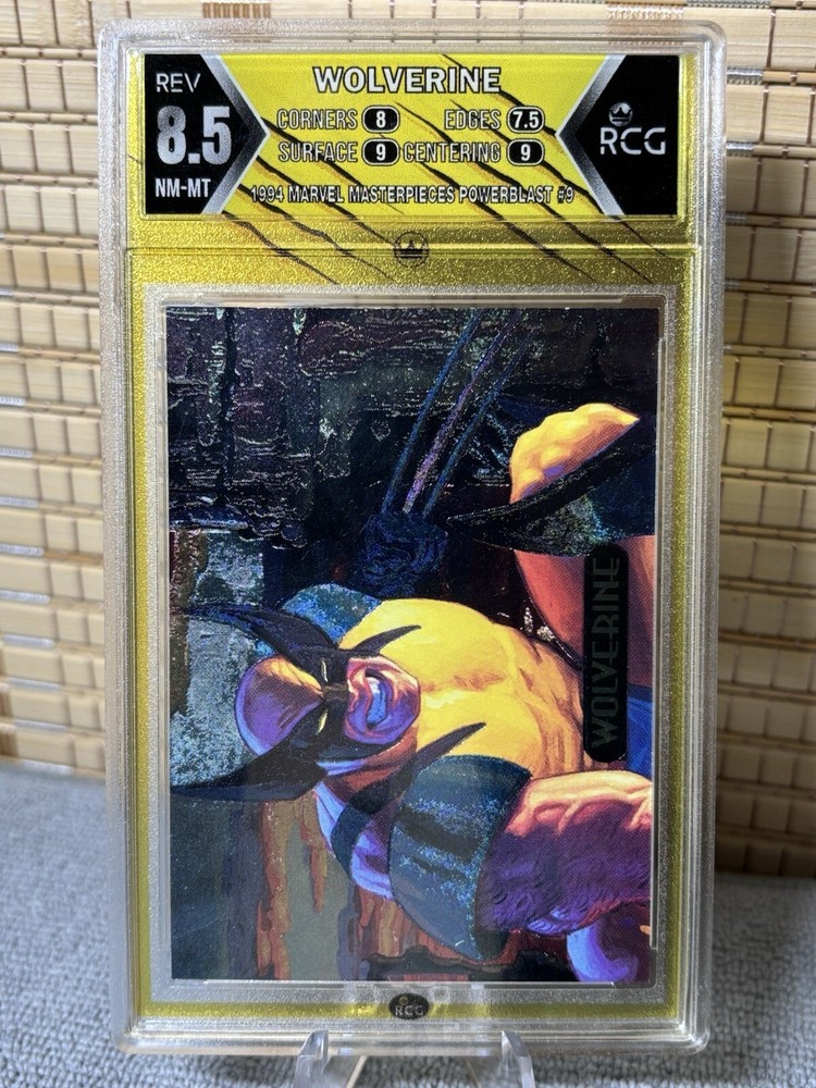 1994 MARVEL MASTERPIECES WOLVERINE #9 POWERBLAST
