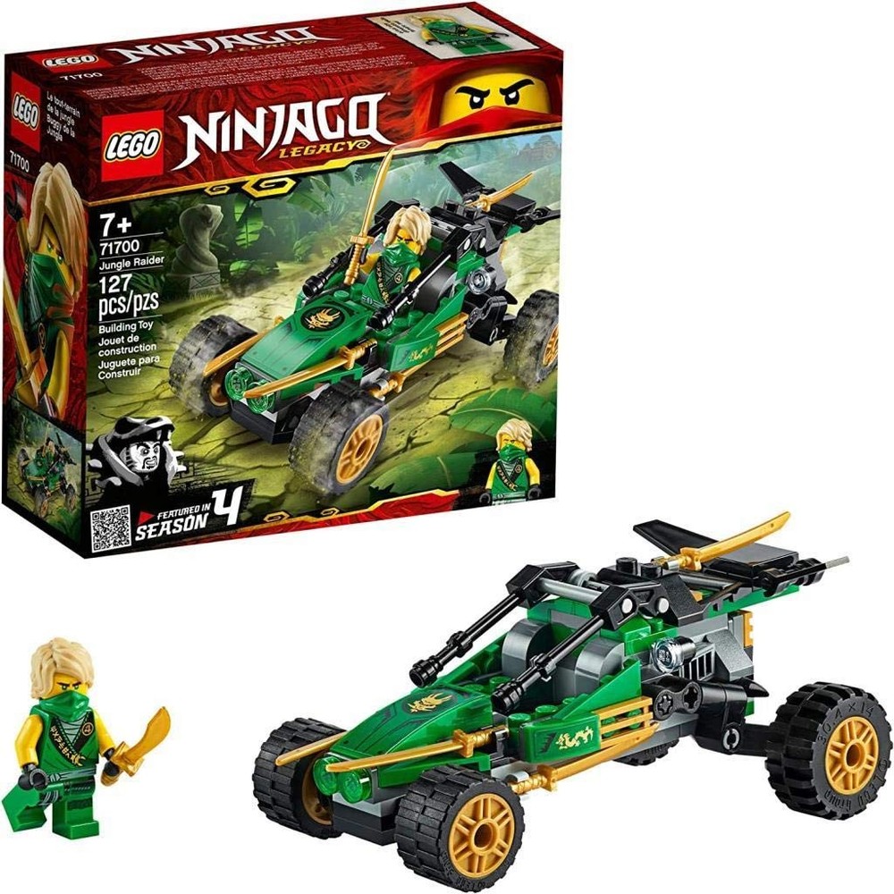 LEGO Ninjago Jungle Racer Z 71700 Building Kit with Minifigures