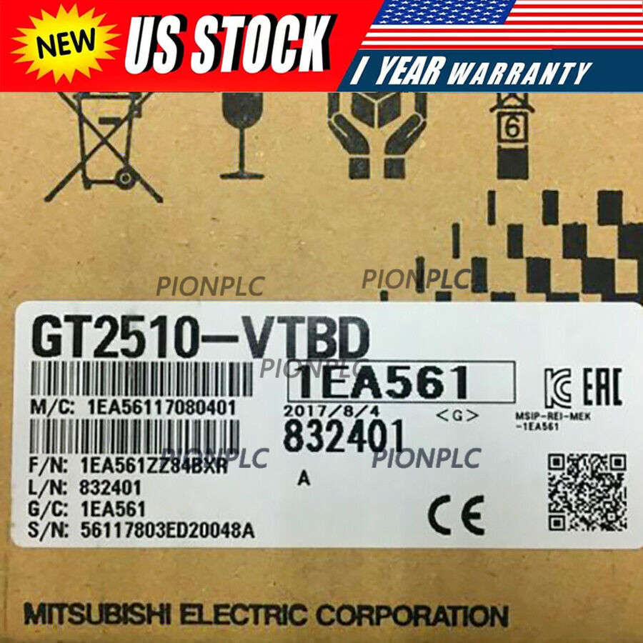 GT2510-VTBD 1PCS NEW Mitsubishi Touch Panel GT2510-VTBD