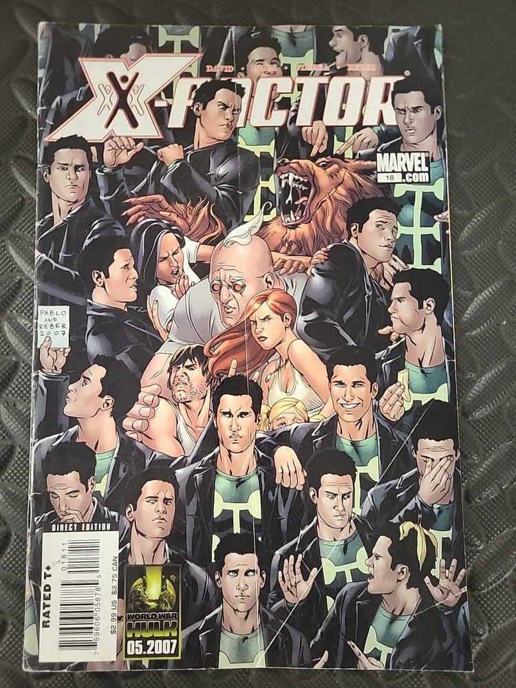 X-Factor 18 Direct Edition Peter David Story Marvel Comics 2007