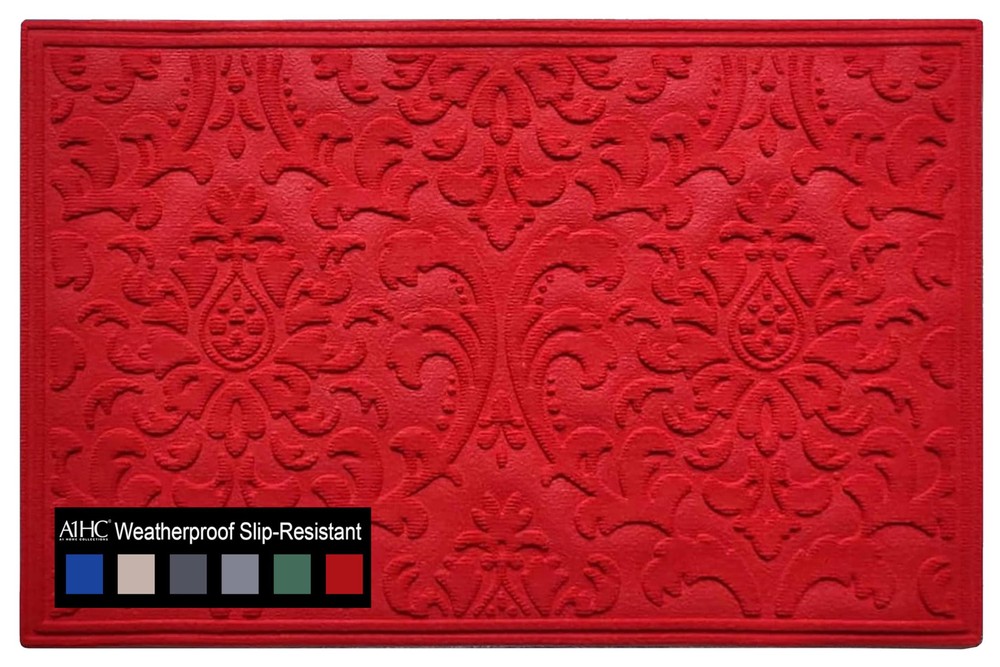 A1HC Indoor Outdoor Welcome Mat for Front and Back Entrances Large Durable Design