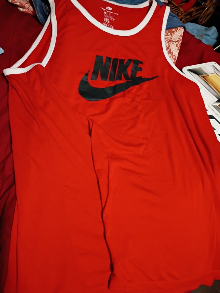 Nike The Nike Tee Men’s XL Sleeveless Athletic Tank Red