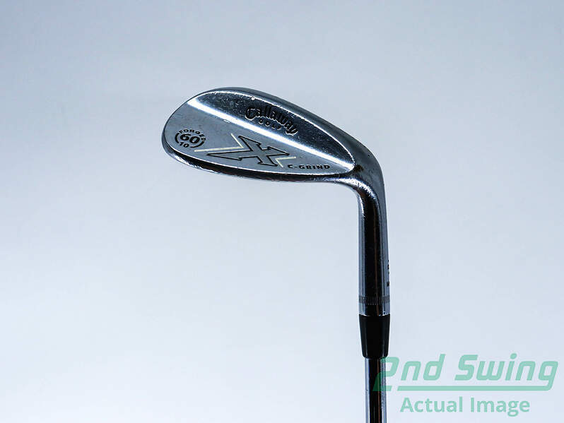 Callaway X-Series Chrome 60° Lob Wedge Steel Flex Right 35in