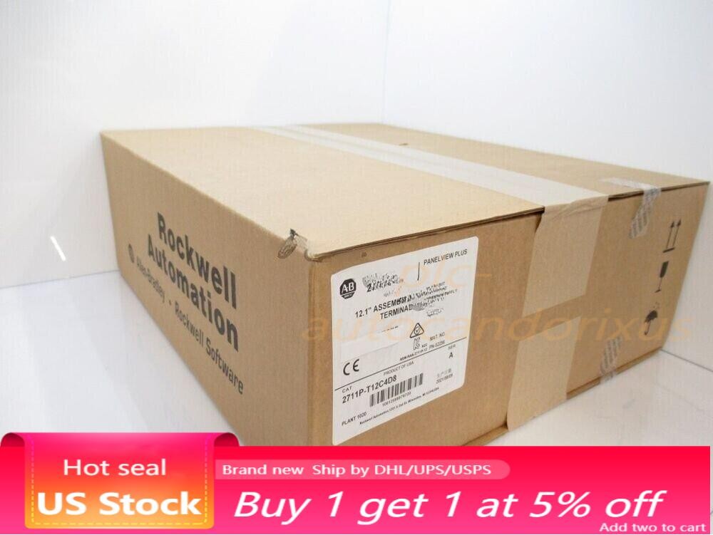 New Factory AB 2711P-T12C4D8 AB 2711P-T12C4D8 PanelView Plus 12.1