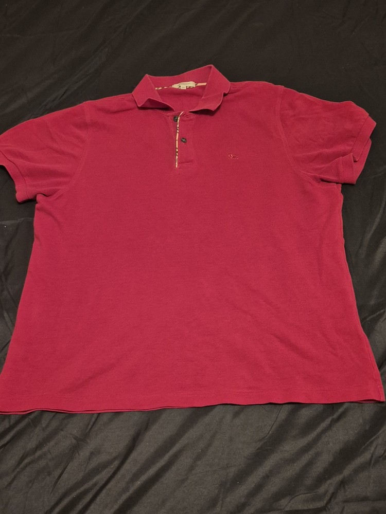 Burberry Men's Polo Shirt Size 2xl