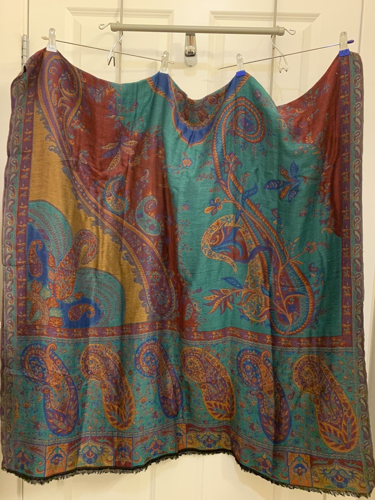 Luxury Double-Sided Cashmere Scarf for Women Style #967