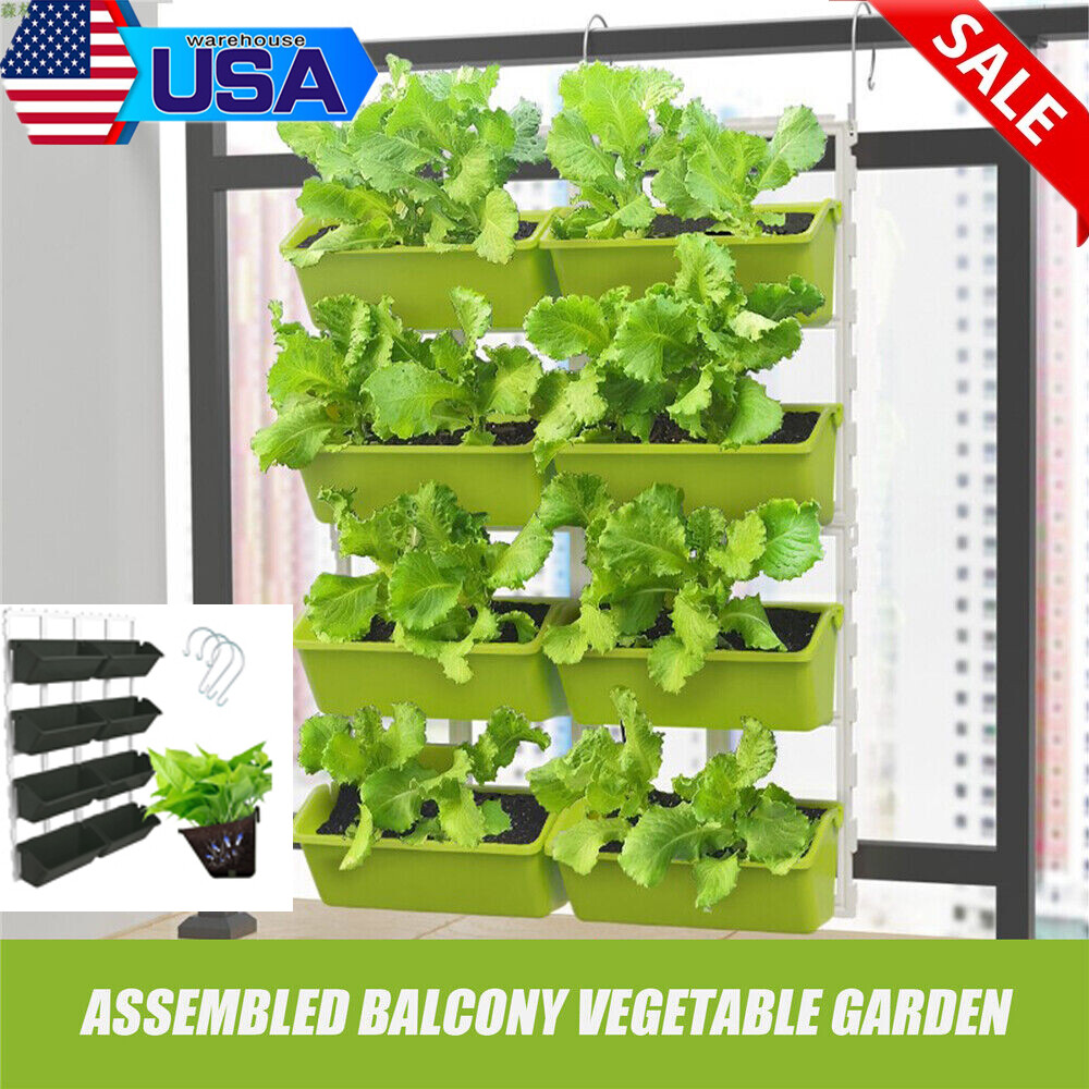 Vertical Garden Planter Pot -Wall Mounted Hanging Planter for Indoor/Outdoor