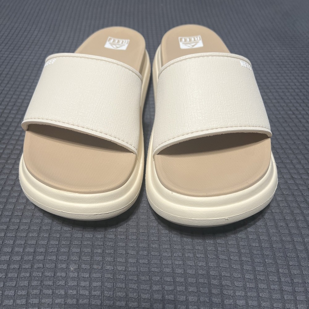 Size 11 Reef Women’s Cushion Bondi Bay Slide Sandal Vintage/Oasis/CJ2687 Used