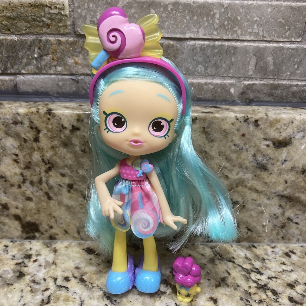 Shopkins Shoppie Doll Lolita Pops With Libby Lolly Jar Figure No Stand