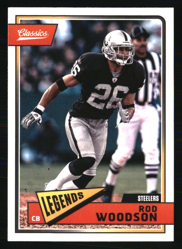 Rod Woodson 2018 Panini Classics #195 FOOTBALL Card