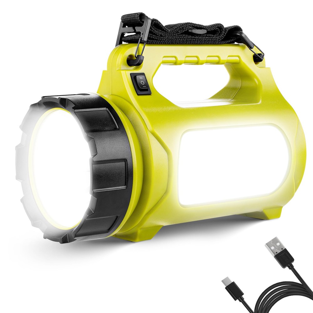 LE Rechargeable LED Lantern, Camping Essentials, 1000LM, 5 Light Modes, Power...