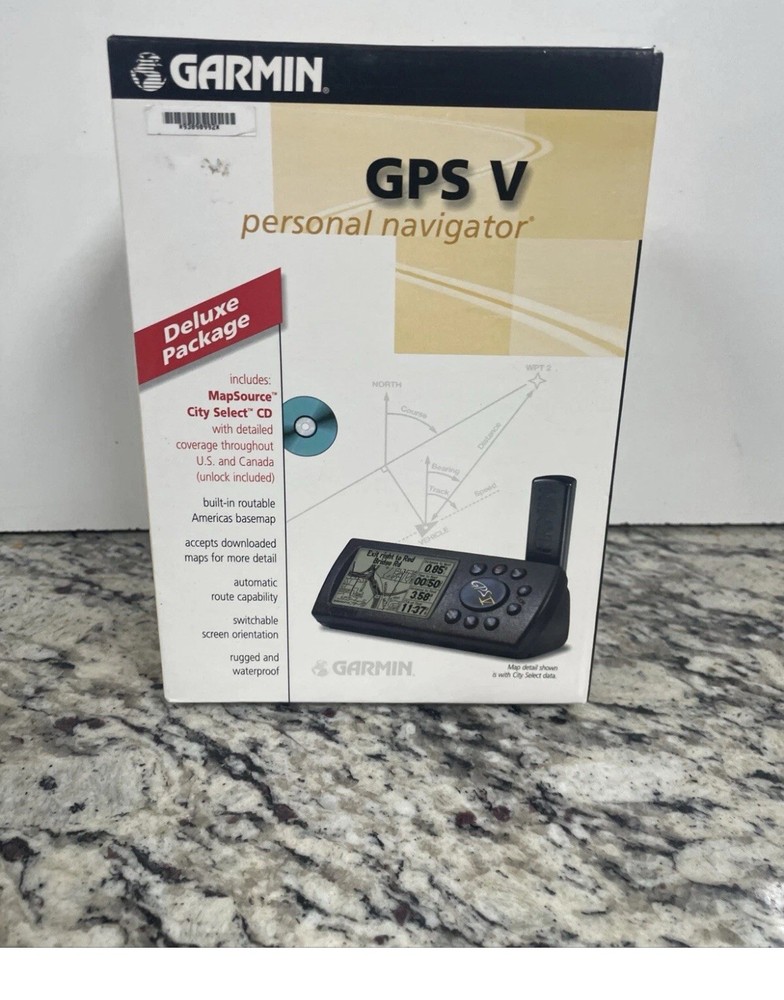 Garmin GPS V Car Mountable Navigation System