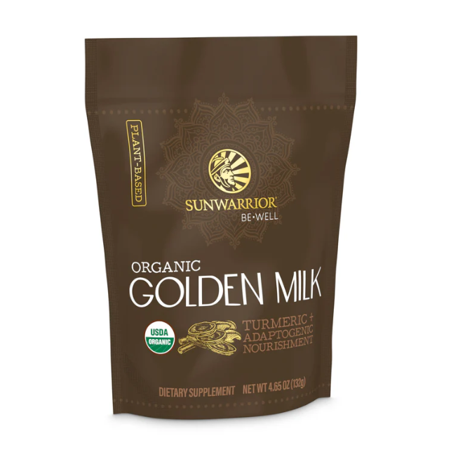 Sunwarrior Be Well Organic Golden Milk Powder 4.65 oz
