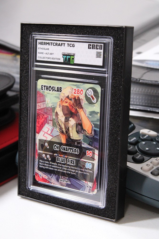EthosLab 6/26 Collector Edition Rare Alt Art Series 1 CREO Cards HermitCraft TCG