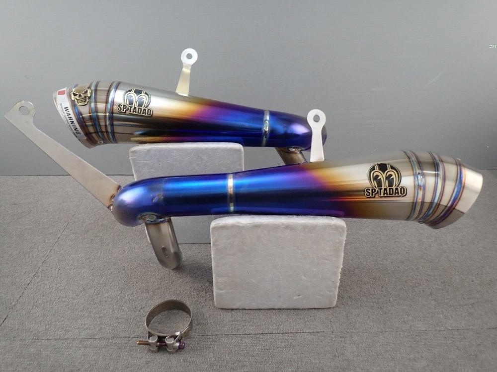 KAWASAKI NINJA1000SX 20-22 SP Tadao Titanium Slip-On Muffler Silencer 2pcs